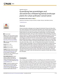 Quantifying Bee information sheet thumbnail.